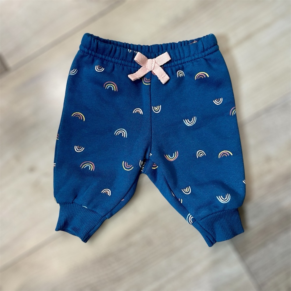 Carter's Baby Sweatpants with Rainbows - NWOT
